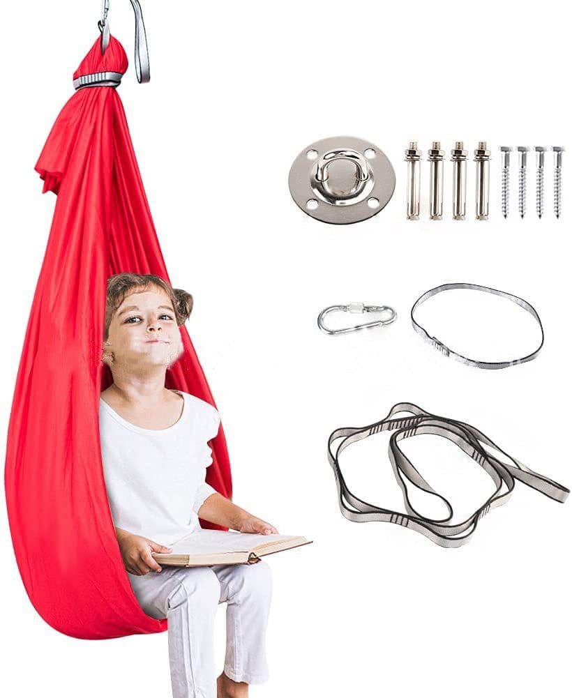 image-Elastic Children's Hammock Indoor And Outdoor Swing
