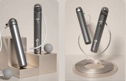 image-Counting Ropeless Skipping Fitness Sports Weight-bearing Professional Fat-burning Gravity Training