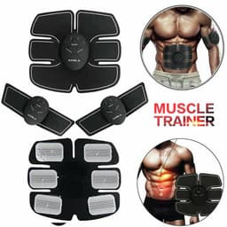 image-Electric Muscle Toner Machine ABS Toning Belt Simulation Fat Burner Belly Shaper