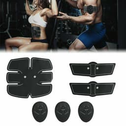 image-Electric Muscle Toner Machine ABS Toning Belt Simulation Fat Burner Belly Shaper