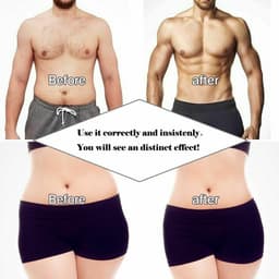 image-Electric Muscle Toner Machine ABS Toning Belt Simulation Fat Burner Belly Shaper