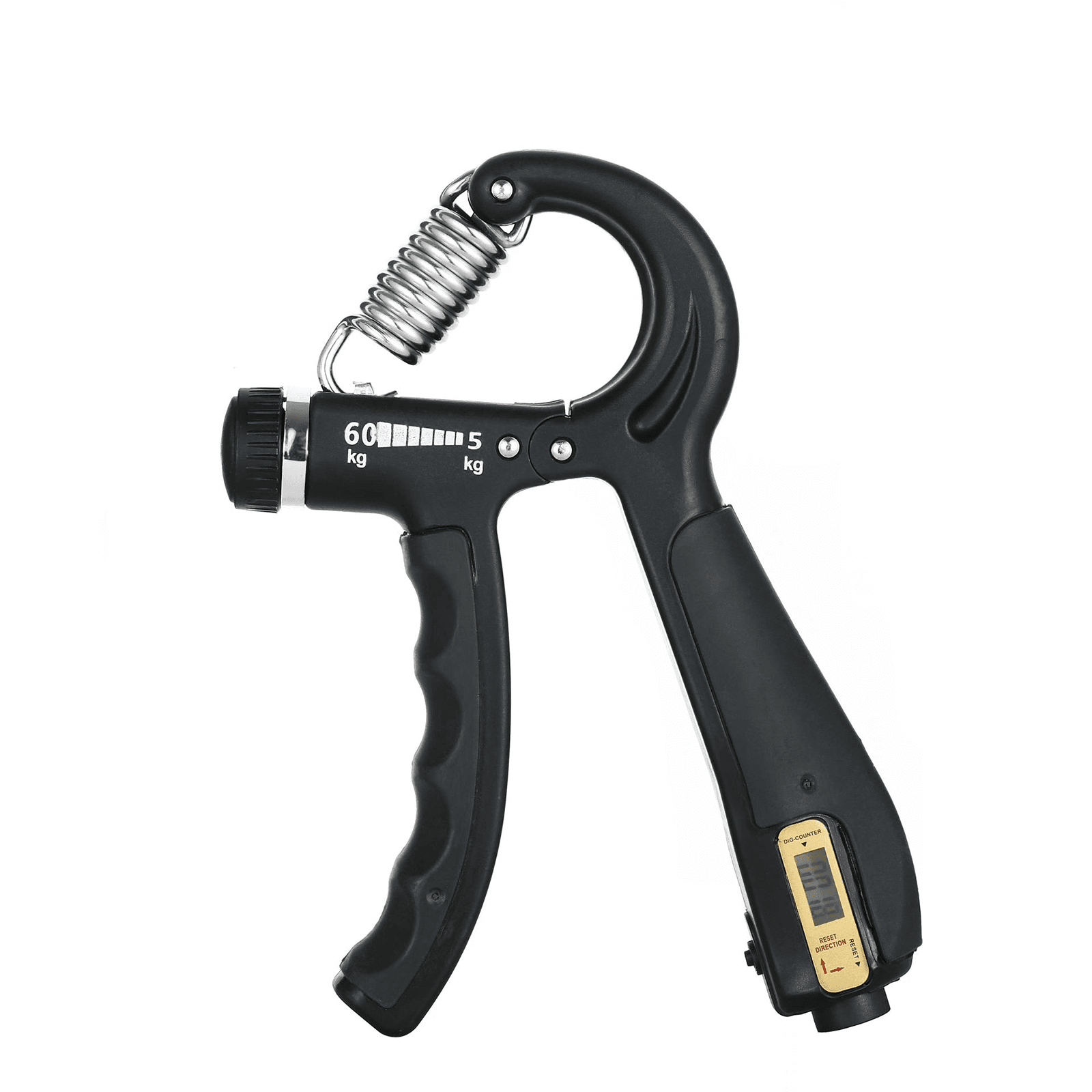 image-Hand Grip Adjustable Trainer Gripper Strengthener Gym Strength Exerciser Adjustable Heavy Gripper Fitness Hand Exerciser Grip Wrist Training Increase Strength Spring Finger Pinch Carpal Expander