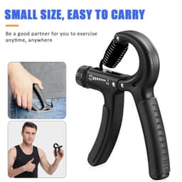 image-Hand Grip Adjustable Trainer Gripper Strengthener Gym Strength Exerciser Adjustable Heavy Gripper Fitness Hand Exerciser Grip Wrist Training Increase Strength Spring Finger Pinch Carpal Expander
