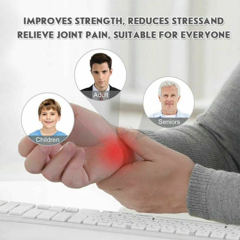 image-Hand Grip Adjustable Trainer Gripper Strengthener Gym Strength Exerciser Adjustable Heavy Gripper Fitness Hand Exerciser Grip Wrist Training Increase Strength Spring Finger Pinch Carpal Expander