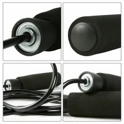 image-Gym Aerobic Exercise Boxing Skipping Jump Rope Adjustable Bearing Speed Fitness Bearing Jump Rope Tangle-Free Jumping Rope Speed Equipments Skipping Adjustable Skipping Rope