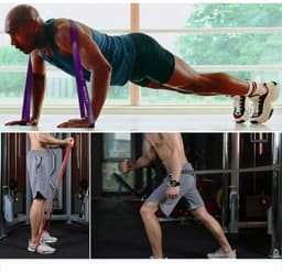 image-Pull Up Bands Heavy Duty Resistance Band For Gym Exercise Fitness Workout Set US