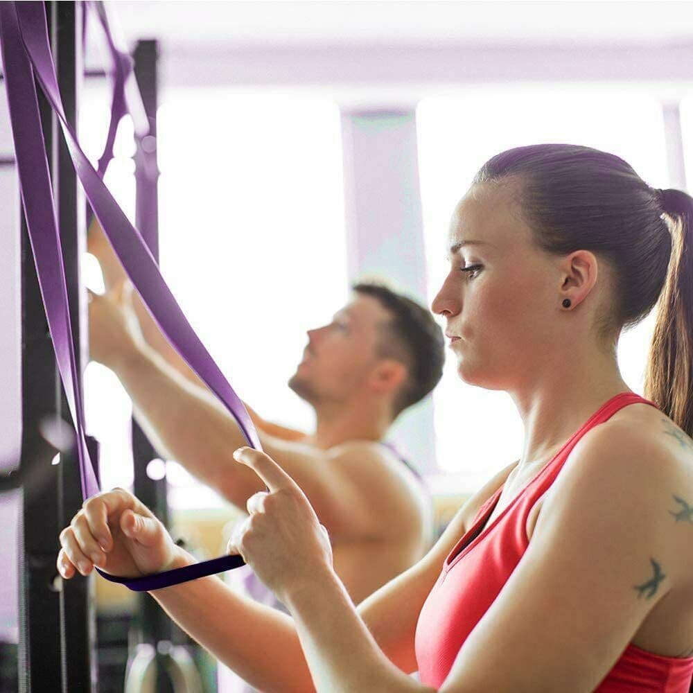 image-Pull Up Bands Heavy Duty Resistance Band For Gym Exercise Fitness Workout Set US