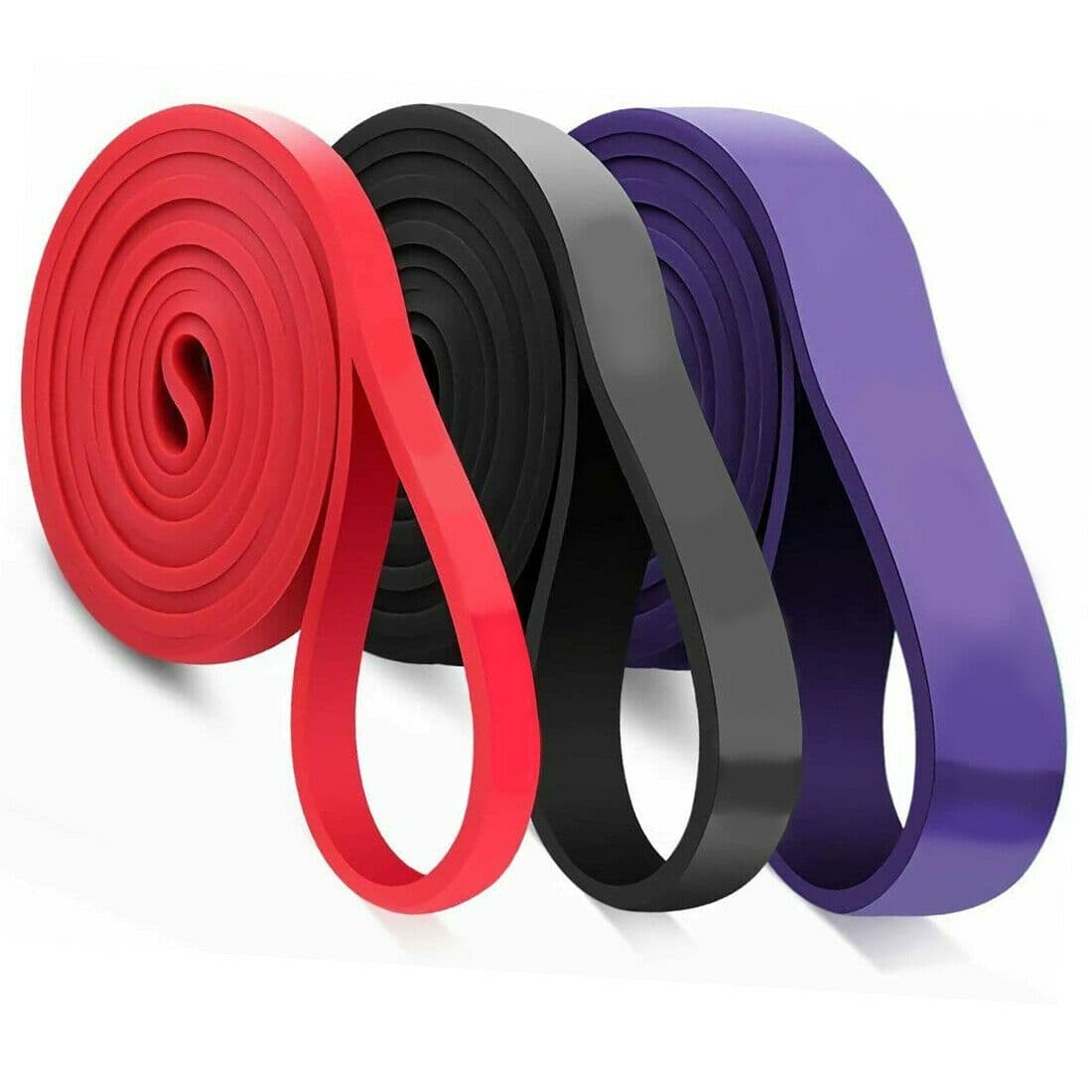 image-Pull Up Bands Heavy Duty Resistance Band For Gym Exercise Fitness Workout Set US
