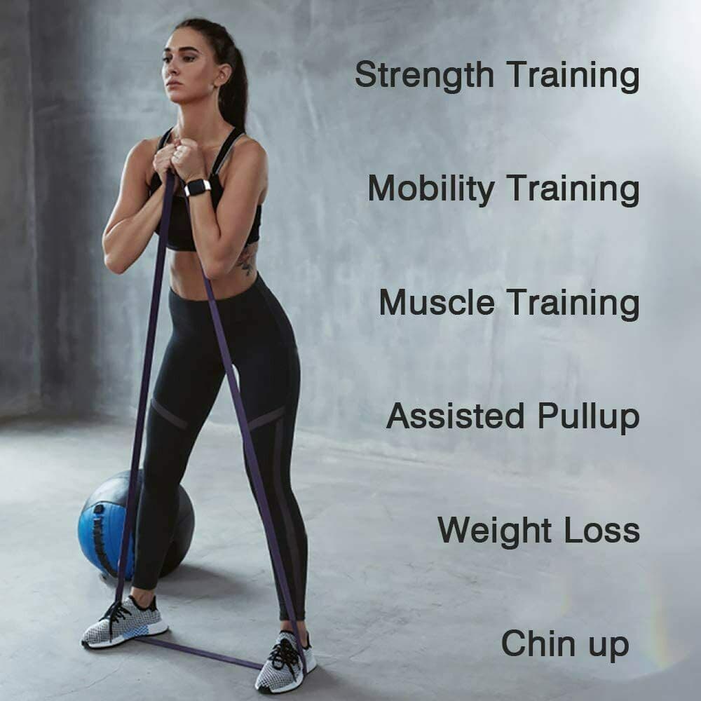 image-Pull Up Bands Heavy Duty Resistance Band For Gym Exercise Fitness Workout Set US