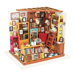 image-Robotime DIY Wooden Miniature Dollhouse 1 24 Handmade Doll House Model Building Kits Toys For Children Adult Drop Shipping