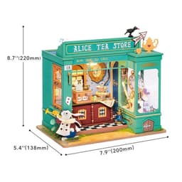 image-Rolife Mystic Archives Series DIY Miniature House Wooden Dollhouse For Boys Girls With Festival Gifts DG155-DG157