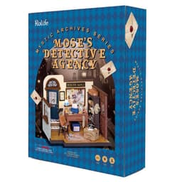 image-Rolife Mystic Archives Series DIY Miniature House Wooden Dollhouse For Boys Girls With Festival Gifts DG155-DG157