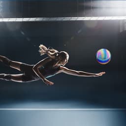 image-High School Entrance Examination Inflatable Reflective Soft Leather Volleyball