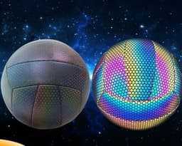 image-High School Entrance Examination Inflatable Reflective Soft Leather Volleyball
