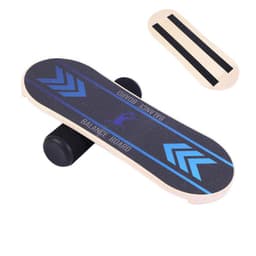 image-Non Slip Yoga Balance Board Rehabilitation Training Wood
