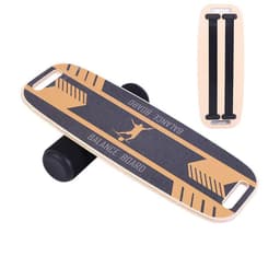 image-Non Slip Yoga Balance Board Rehabilitation Training Wood