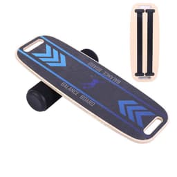 image-Non Slip Yoga Balance Board Rehabilitation Training Wood