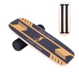image-Non Slip Yoga Balance Board Rehabilitation Training Wood