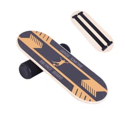 image-Non Slip Yoga Balance Board Rehabilitation Training Wood