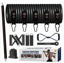 image-Fitness resistance band tension rope elastic rope cover