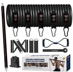 image-Fitness resistance band tension rope elastic rope cover