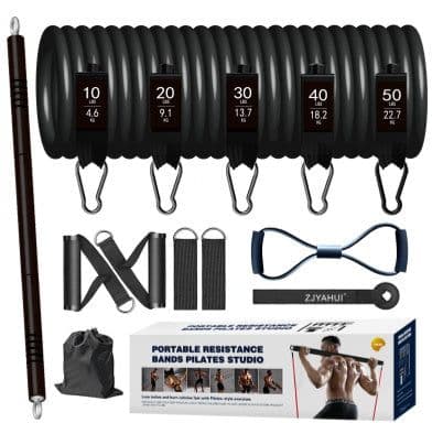 image-Fitness resistance band tension rope elastic rope cover