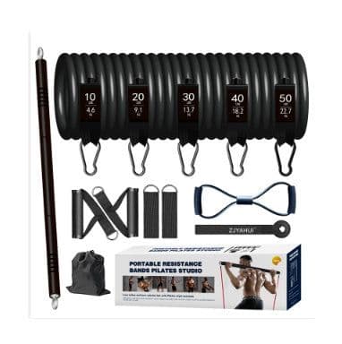 image-Fitness resistance band tension rope elastic rope cover