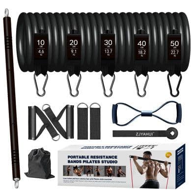 image-Fitness resistance band tension rope elastic rope cover