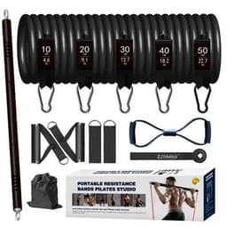 image-Fitness resistance band tension rope elastic rope cover