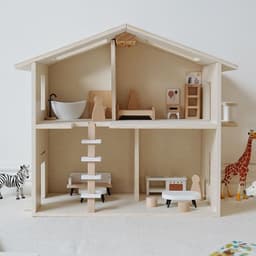 image-Baby Simulation Small Villa Assembled Doll Room Toys