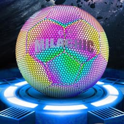 image-No.4 And No.5 Glow Reflective Football
