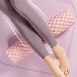 image-Foam Axis Muscle Relaxation Professional Thin Leg Wolf Tooth Roller Roller Leg Massager Yoga Post Home