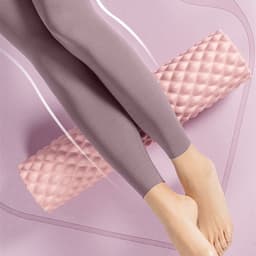 image-Foam Axis Muscle Relaxation Professional Thin Leg Wolf Tooth Roller Roller Leg Massager Yoga Post Home