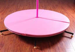 image-Four-fold Steel Pipe Dancing Round Protective Pad