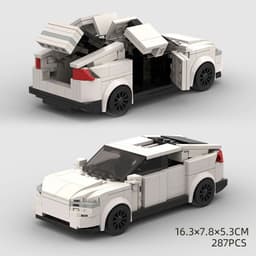 image-Children's Toys Car Model Sports Car And Small Particle Building Blocks MOC Educational Toys