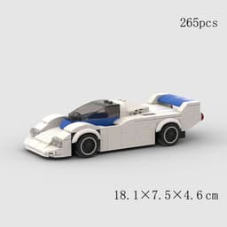 image-Children's Toys Car Model Sports Car And Small Particle Building Blocks MOC Educational Toys