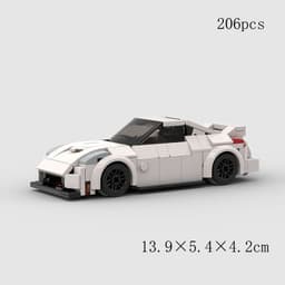 image-Children's Toys Car Model Sports Car And Small Particle Building Blocks MOC Educational Toys