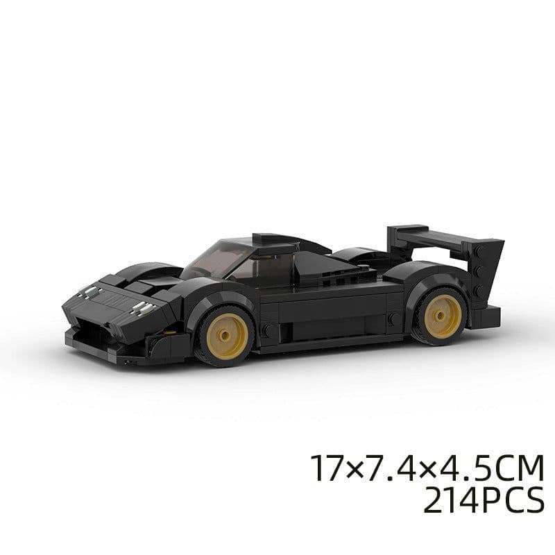 image-Children's Toys Car Model Sports Car And Small Particle Building Blocks MOC Educational Toys
