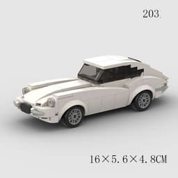 image-Children's Toys Car Model Sports Car And Small Particle Building Blocks MOC Educational Toys