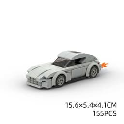 image-Children's Toys Car Model Sports Car And Small Particle Building Blocks MOC Educational Toys