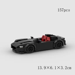 image-Children's Toys Car Model Sports Car And Small Particle Building Blocks MOC Educational Toys