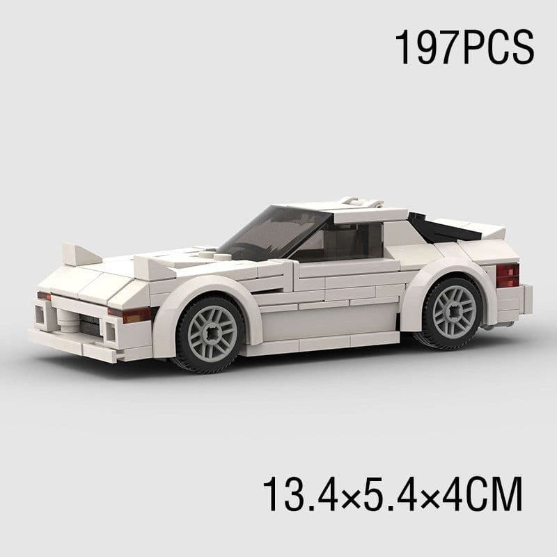 image-Children's Toys Car Model Sports Car And Small Particle Building Blocks MOC Educational Toys