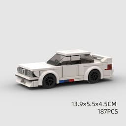 image-Children's Toys Car Model Sports Car And Small Particle Building Blocks MOC Educational Toys
