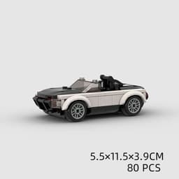 image-Children's Toys Car Model Sports Car And Small Particle Building Blocks MOC Educational Toys