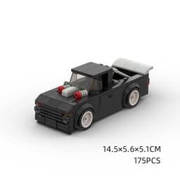image-Children's Toys Car Model Sports Car And Small Particle Building Blocks MOC Educational Toys