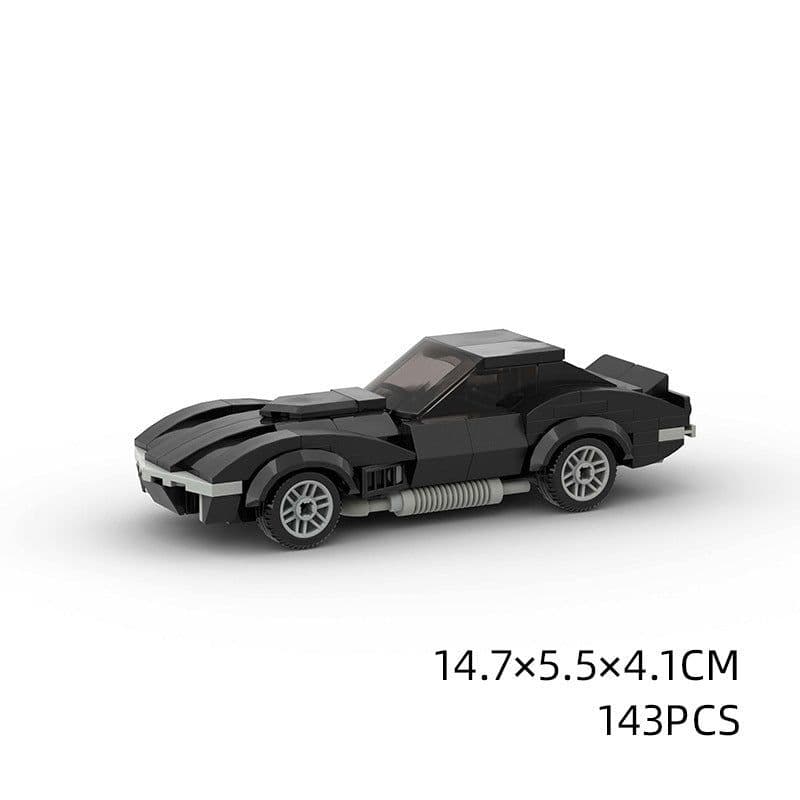 image-Children's Toys Car Model Sports Car And Small Particle Building Blocks MOC Educational Toys