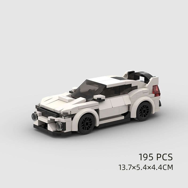 image-Children's Toys Car Model Sports Car And Small Particle Building Blocks MOC Educational Toys