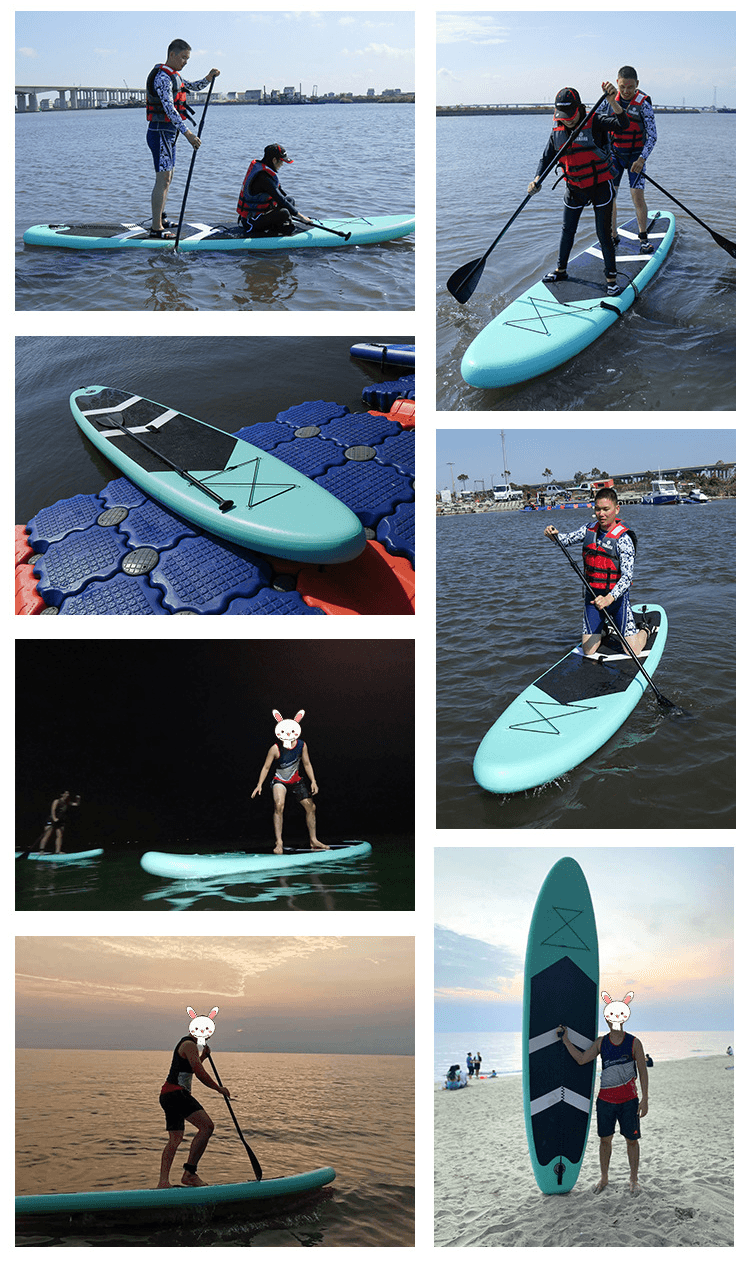 image-Paddleboard Standing Paddleboard Beginner Surfboard Water Ski Inflatable Paddle Board
