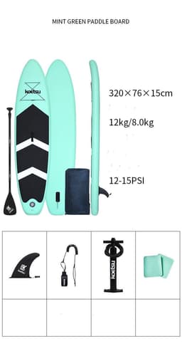 image-Paddleboard Standing Paddleboard Beginner Surfboard Water Ski Inflatable Paddle Board