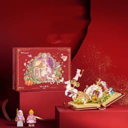 image-Three-dimensional Building Books And Ornaments For Girls